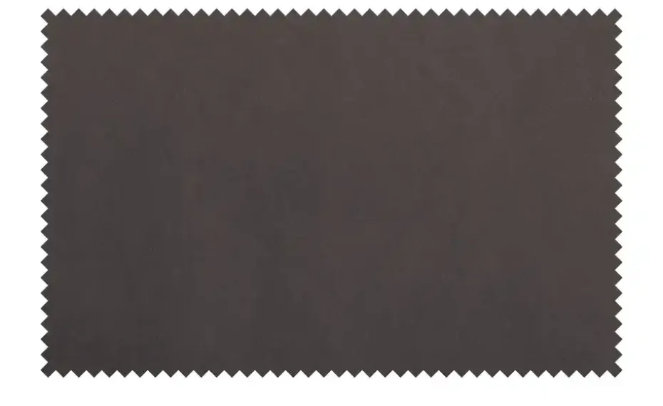 Sofa 3-sitzig aus Mikrofaser Wilma | Schokoladenbraun, ohne