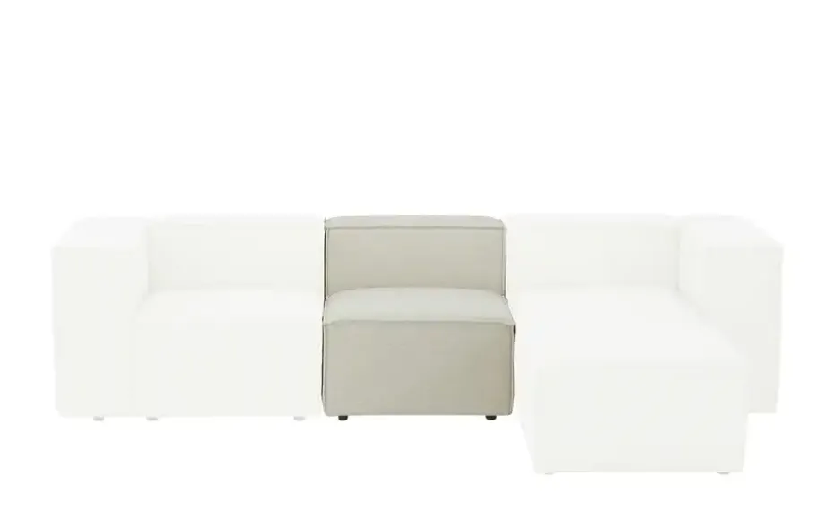 Sofamodul Einsitzer ohne Armlehne Trillo | Sand, 1-Sitzer