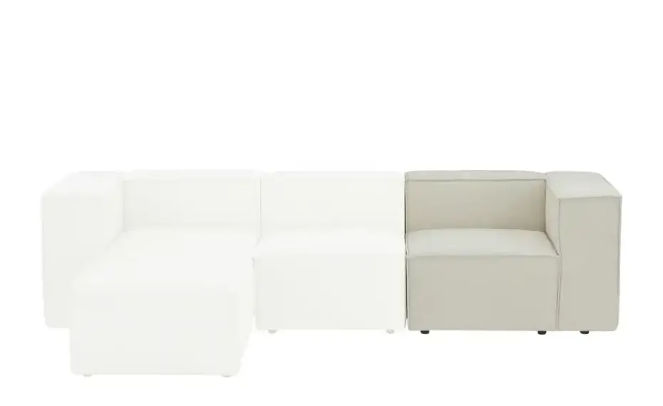 Sofamodul Element mit Armlehne rechts Trillo | Sand, mit Armlehne rechts