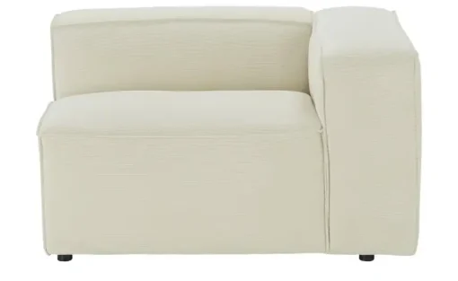 Sofamodul Relana | Beige, mit Armlehne rechts | Höffner