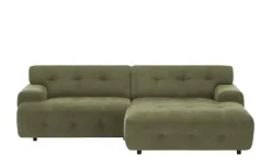 SOHO Ecksofa Bohanna  | rechts, Grün | Möbel Höffner