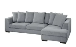 SOHO Ecksofa Paulina | Hellgrau, rechts | Möbel Höffner