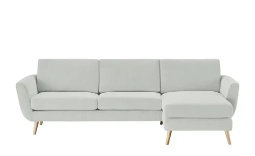 SOHO Ecksofa Smilla  | Silbergrau, rechts | Höffner