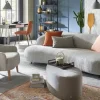 SOHO Sofa, 3-sitzig Ariane | bronzefarben, Taupe, Steingrau