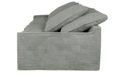 SOHO Sofa 3-sitzig Sarvika | Hellgrau, Cordstoff