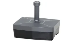 Sonnenschirmständer rollbar Roll Foot | Grau | Höffner