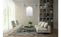 Spiegel 60 x 90 cm | silberfarben | Möbel Höffner