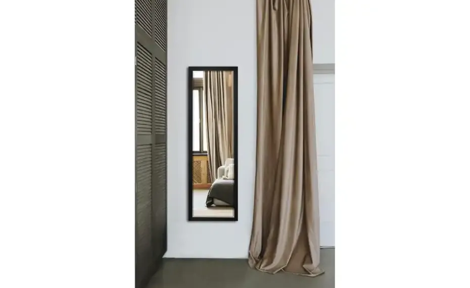 Spiegel 50 x 150 cm Juliette | Schwarz | Möbel Höffner