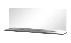 Spiegel 129 x 47 cm Titan | Weiß, Graphit | Höffner