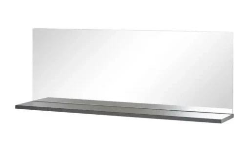 Spiegel 129 x 47 cm Titan | Weiß, Graphit | Höffner