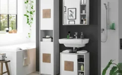 Spiegelschrank Gremminer See | Weiß | Möbel Höffner