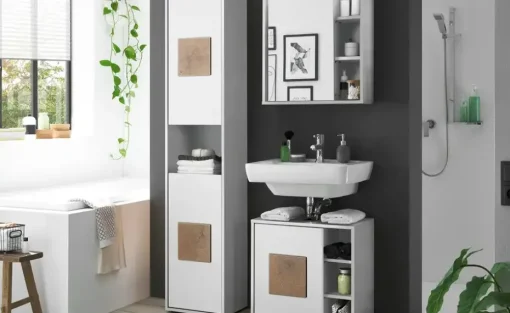 Spiegelschrank Gremminer See | Weiß | Möbel Höffner