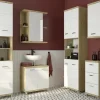 Spiegelschrank Nehmitzsee | Eiche Artisan (Nachbildung)