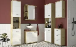 Spiegelschrank Nehmitzsee | Eiche Artisan (Nachbildung)