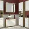 Spiegelschrank Nehmitzsee | Eiche Artisan (Nachbildung)