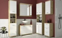 Spiegelschrank Nehmitzsee | Eiche Artisan (Nachbildung)