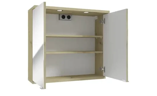 Spiegelschrank Nehmitzsee | Eiche Artisan (Nachbildung)