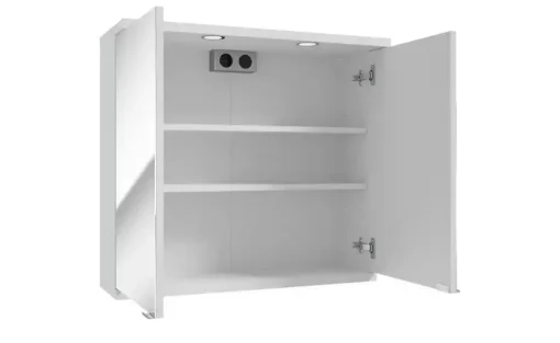 Spiegelschrank Nehmitzsee | Weiß | Möbel Höffner