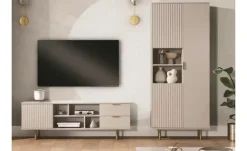 Standregal Bianco | Beige | Möbel Höffner