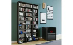 Standregal Megosa | Schwarz | Möbel Höffner