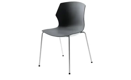 Stapelstuhl  2er Set MyPrimo | Anthrazit, stapelbar