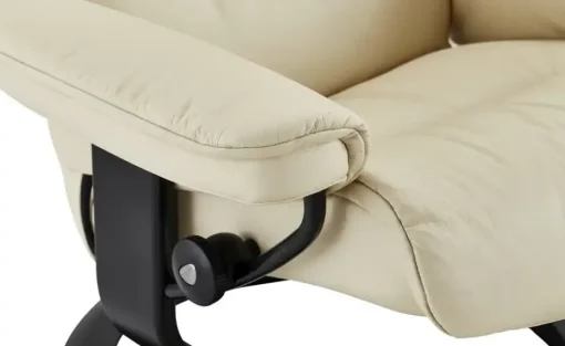 Stressless Relaxsessel mit Hocker Leder Sunrise M | Classic, M