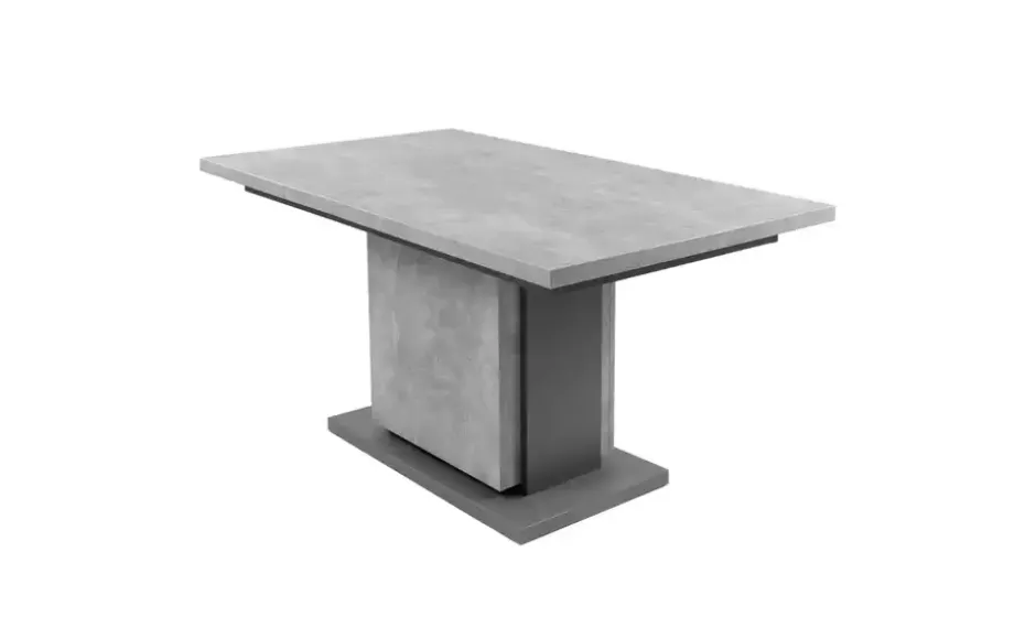 Säulentisch  mit Auszug Britta | 80 cm, 140 cm