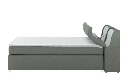 switch Boxspringbett Lumo | Grau, 140 cm | Höffner