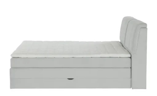 switch Boxspringbett mit Bettkasten Dilma | Hellgrau, 140 cm