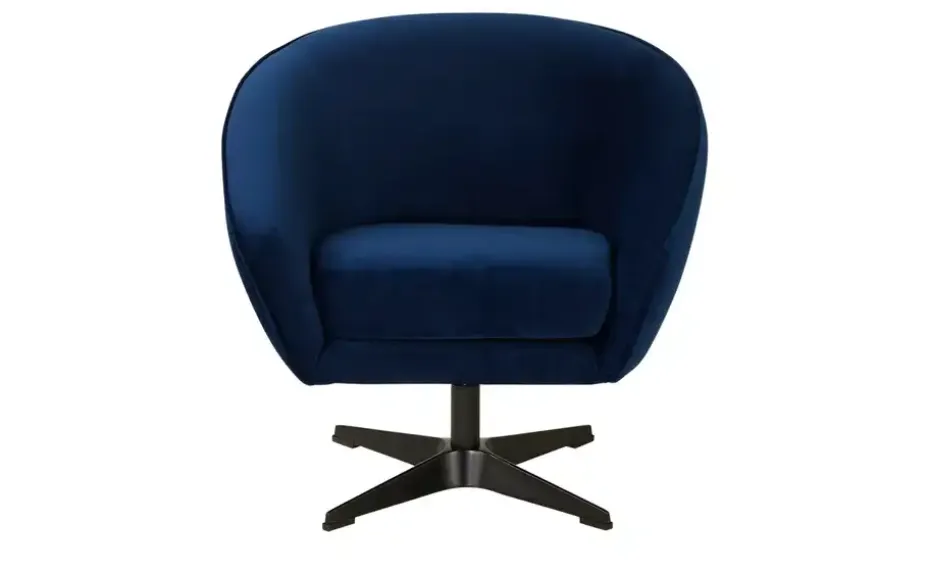 switch Drehsessel Roma Mikrofaser | Blau | Höffner