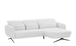 switch Ecksofa Barillo | Silbergrau, rechts | Höffner