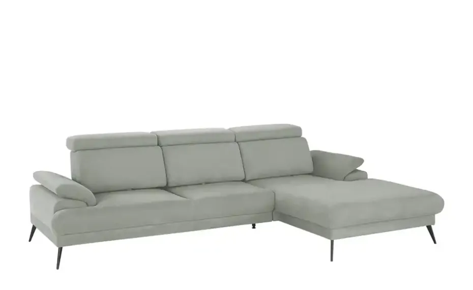 switch Ecksofa Sicilia | Silbergrau, rechts | Höffner