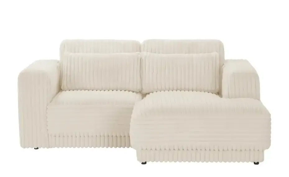 switch Ecksofa Torrino | Creme, rechts | Möbel Höffner