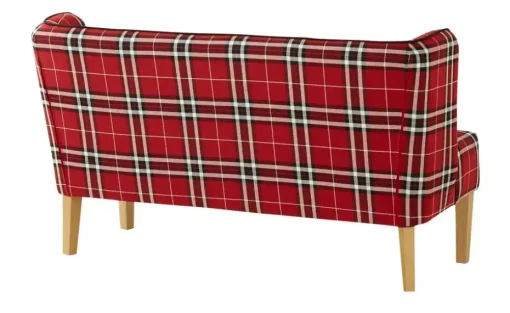 switch Küchensofa Astonia | Rot, Schwarz, Weiß, Webstoff grob