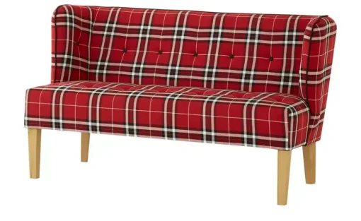 switch Küchensofa Astonia | Rot, Schwarz, Weiß, Webstoff grob