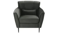 switch Samtsessel aus Samt Teddy | Anthrazit | Höffner