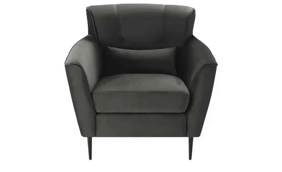 switch Samtsessel aus Samt Teddy | Anthrazit | Höffner