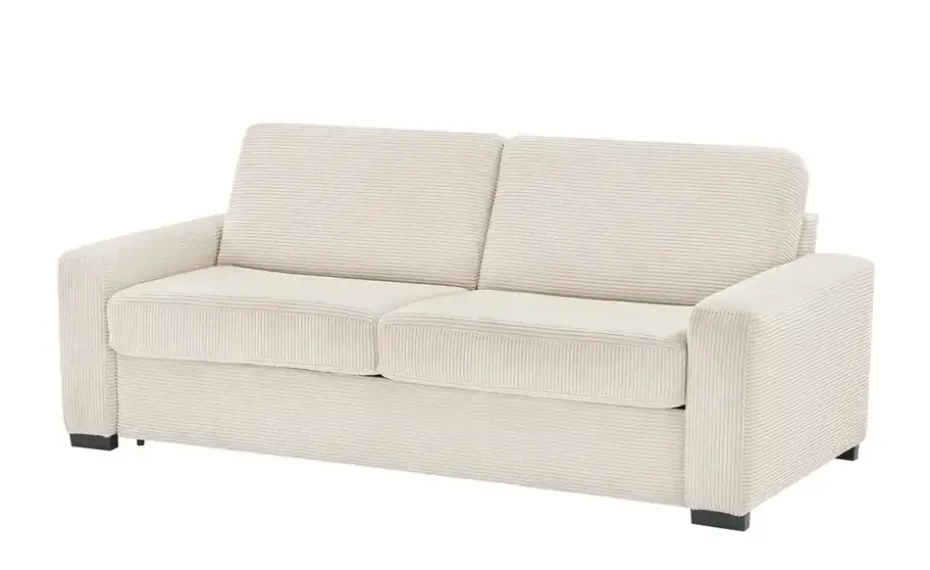 switch Schlafsofa aus Cord Vanila | Wollweiß | Höffner