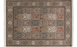 THEKO Orientteppich Benares Bachtiari | Braun, 200x300 cm