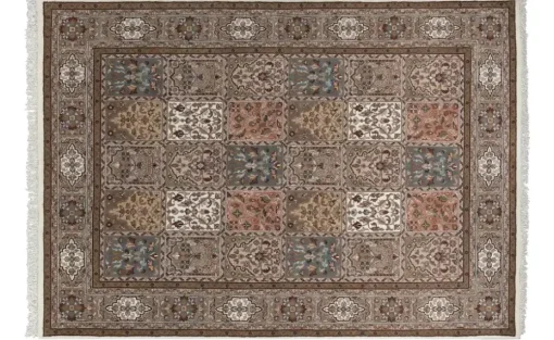 THEKO Orientteppich Benares Bachtiari | Braun, 200x300 cm
