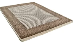 THEKO Orientteppich Chandi | Creme, Braun, 60 cm