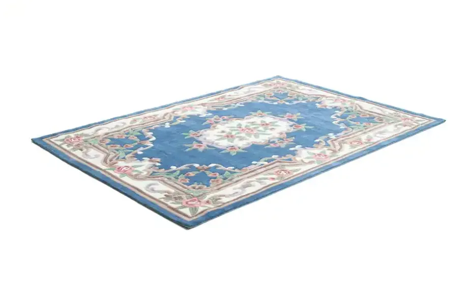 THEKO Vintageteppich Ming | Blau, 390 cm | Höffner