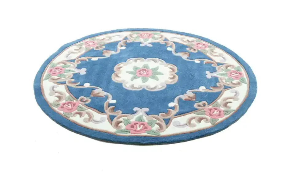 THEKO Vintageteppich Ming | Blau, 150 cm | Höffner