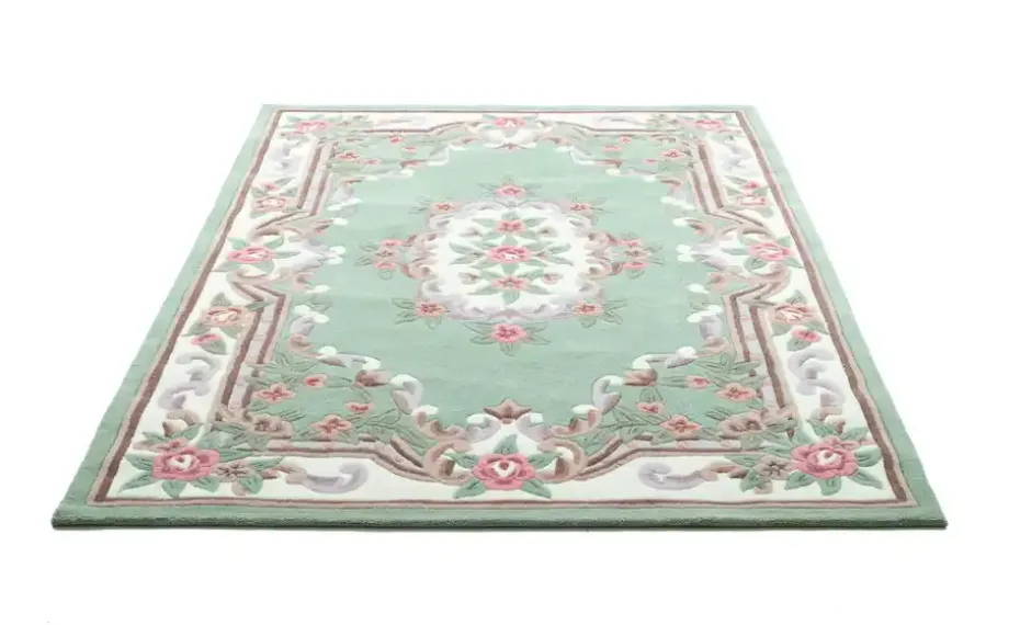 THEKO Vintageteppich Ming | Grün, 290 cm | Höffner