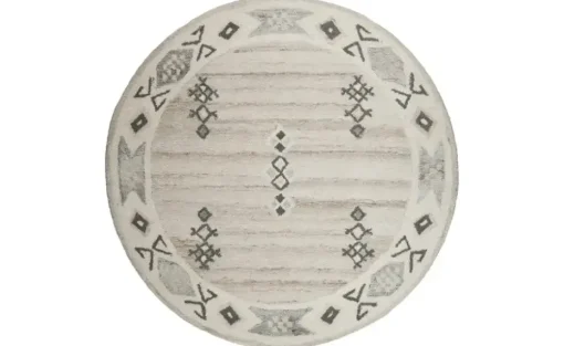 THEKO Wollteppich Royal Berber  | 100 cm, 100 cm
