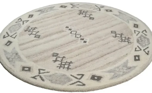 THEKO Wollteppich Royal Berber  | 100 cm, 100 cm