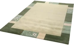 THEKO Wollteppich Royal Ganges | Grün, 160 cm | Höffner