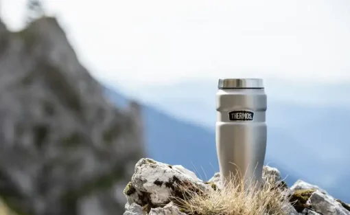 THERMOS Isoliertasse STAINLESS KING   | edelstahlfarben