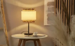 Tischleuchte | Natur, Weiß | Möbel Höffner