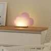 Tischleuchte, Wölkchen, rosa/weiß | Rosa, matt